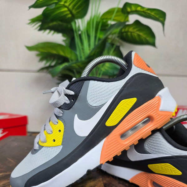 Nike Air Max 90 Golf Smoke Grey Black Orange maat 40