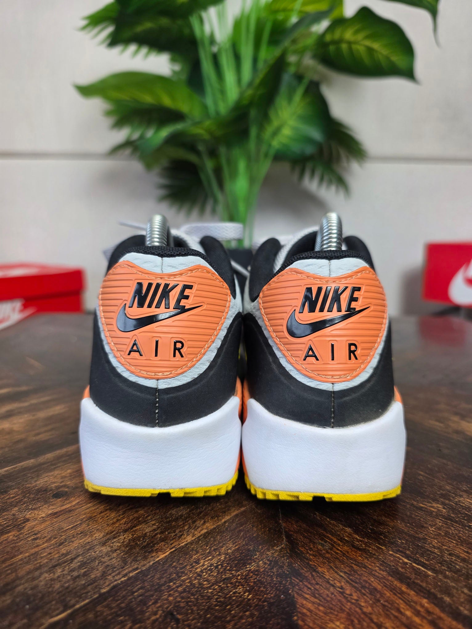Nike Air Max 90 Golf Smoke Grey Black Orange maat 40