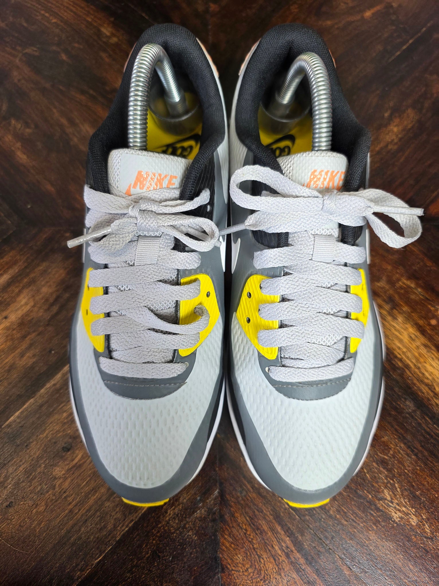 Nike Air Max 90 Golf Smoke Grey Black Orange maat 40