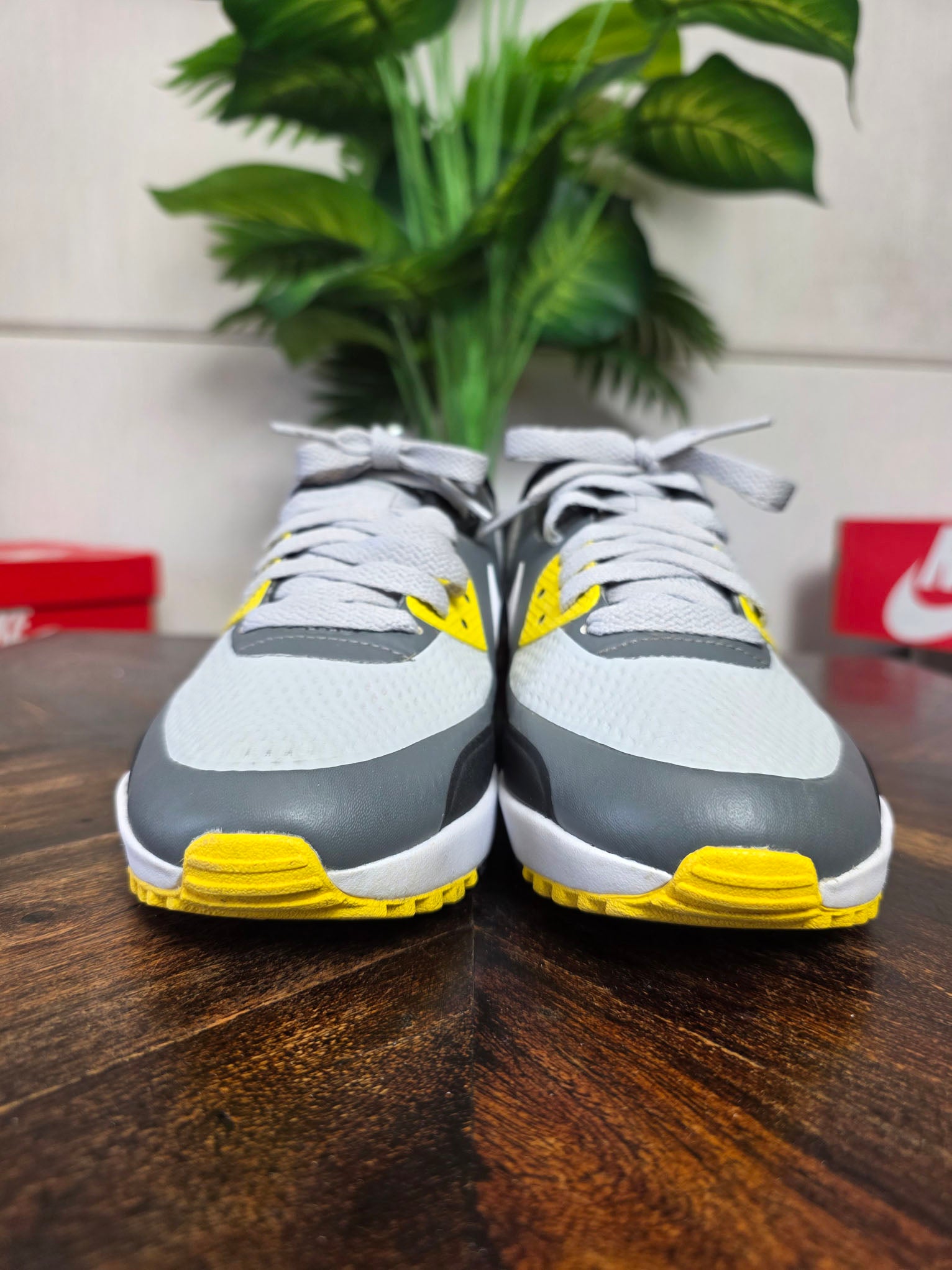 Nike Air Max 90 Golf Smoke Grey Black Orange maat 40