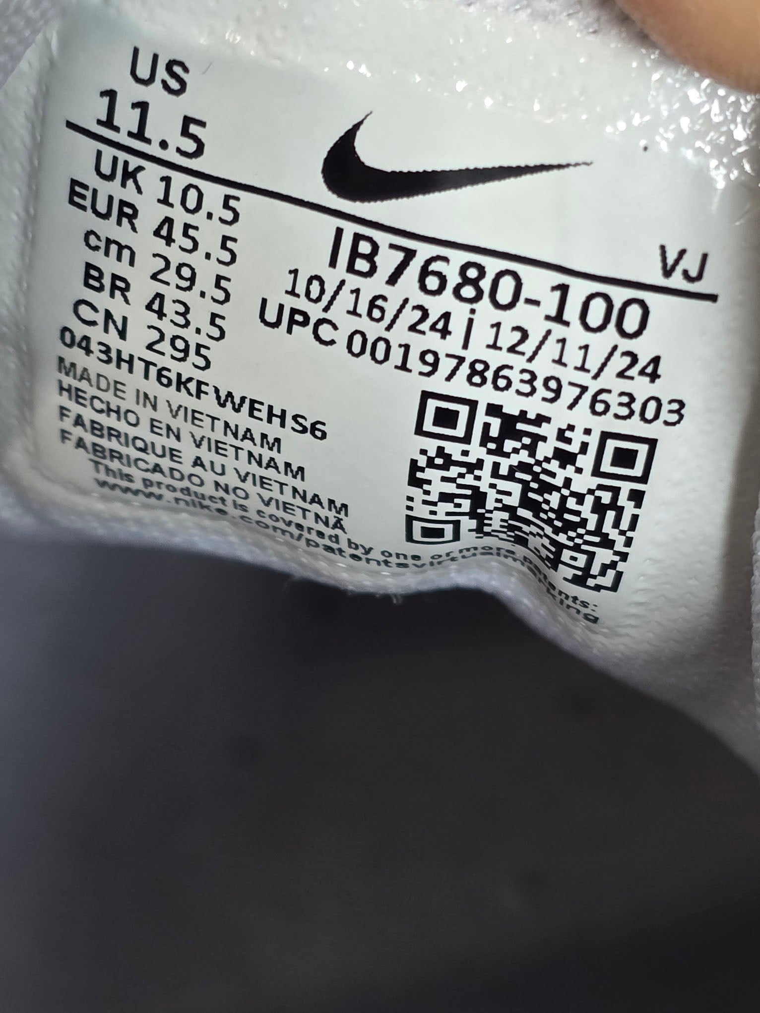 Nike Air Max 90 Grey Diffused Blue maat 45,5