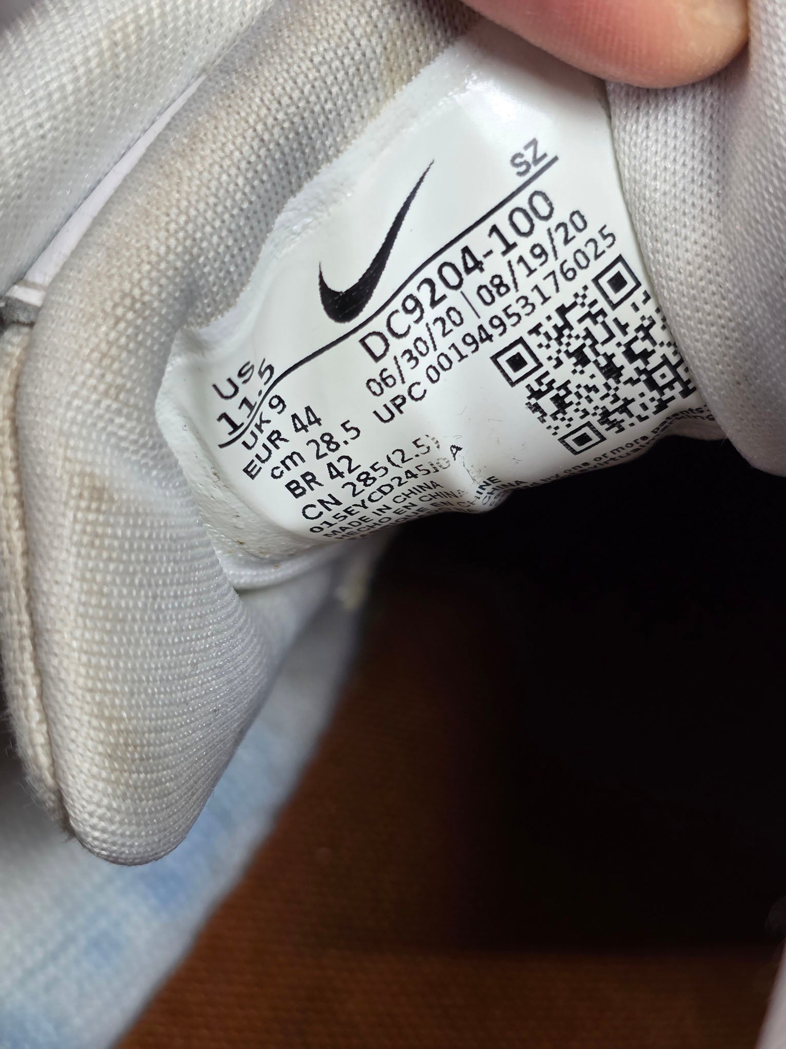 Nike Air Max 1 Yours maat 44