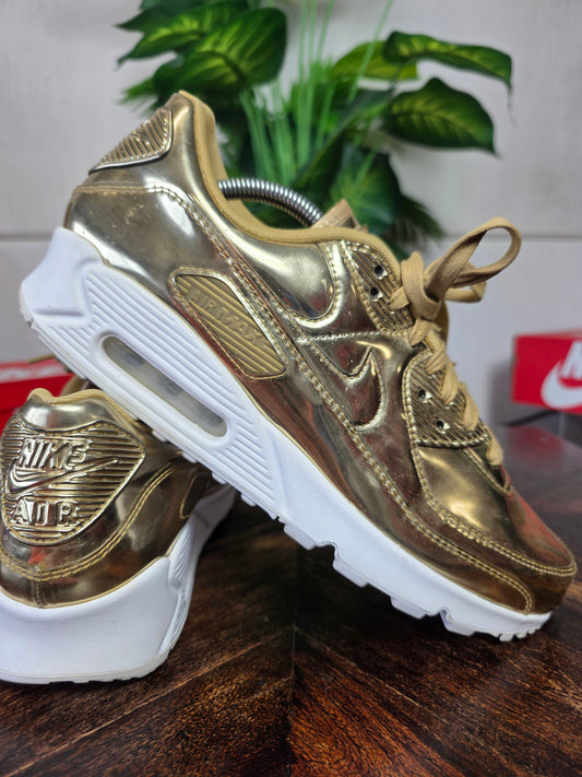 Nike Air Max 90 Metallic Gold maat 44