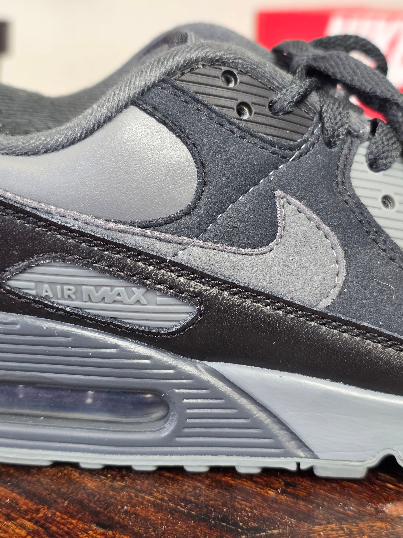 Nike Air Max 90 Black Grey maat 41