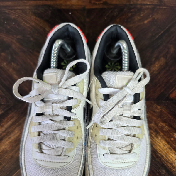 Nike Air Max 90 SE Swoosh Fiber White maat 42,5