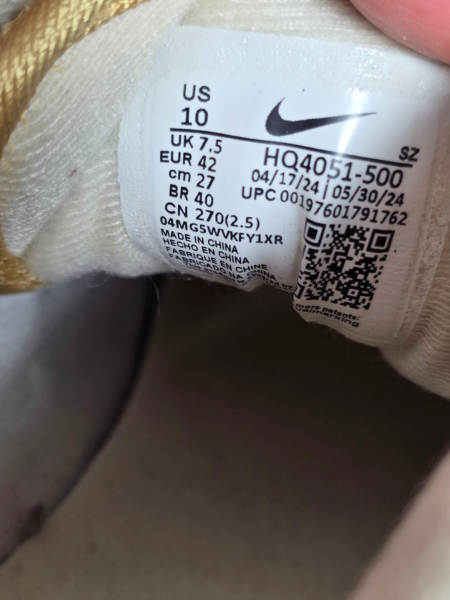 Nike Air Max 1 '87 Hydrangeas maat 42