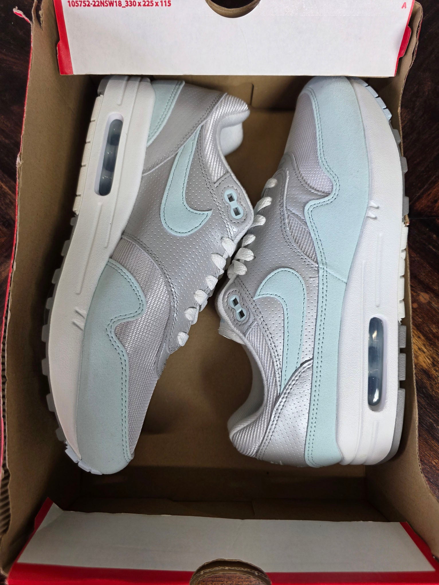 Nike Air Max 1 '87 Glacier Blue maat 42,5