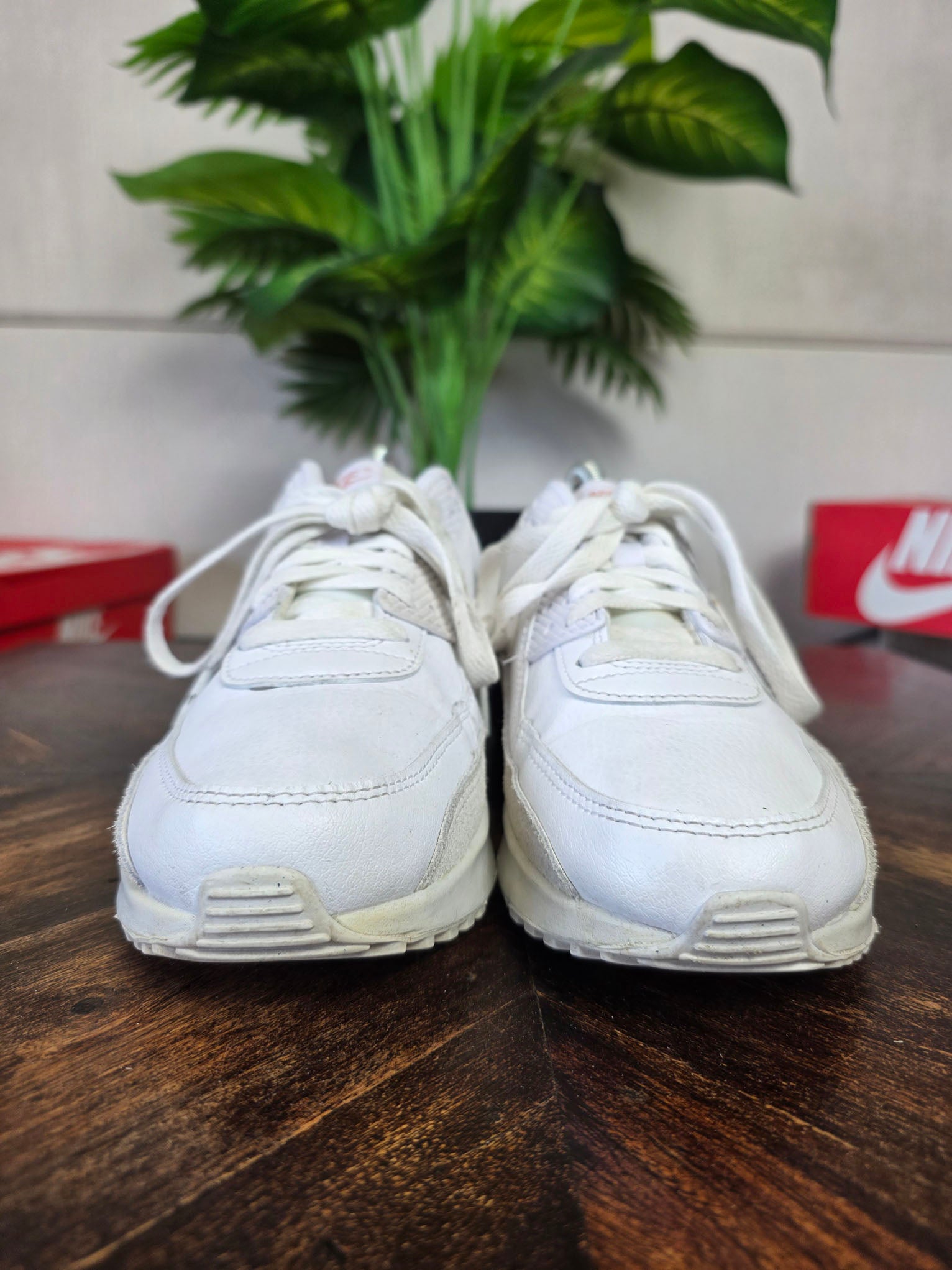 Nike Air Max 90 LTR GS White Rose Gold Beige maat 38,5