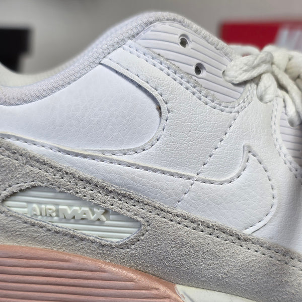 Nike Air Max 90 LTR GS White Rose Gold Beige maat 38,5