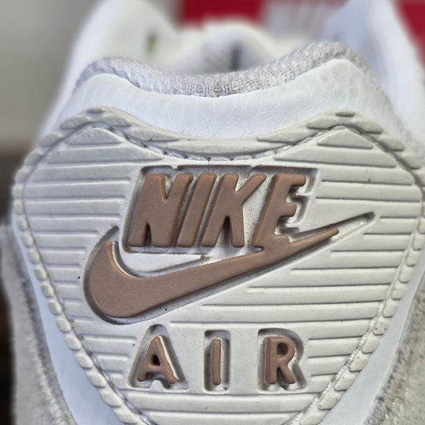Nike Air Max 90 LTR GS White Rose Gold Beige maat 38,5