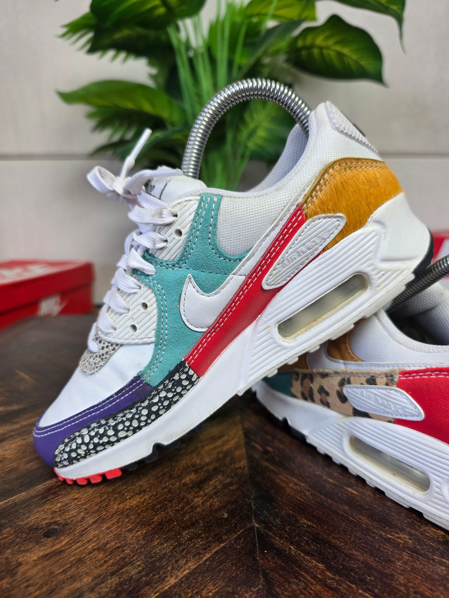 Nike Air Max 90 SE Animal White maat 36,5