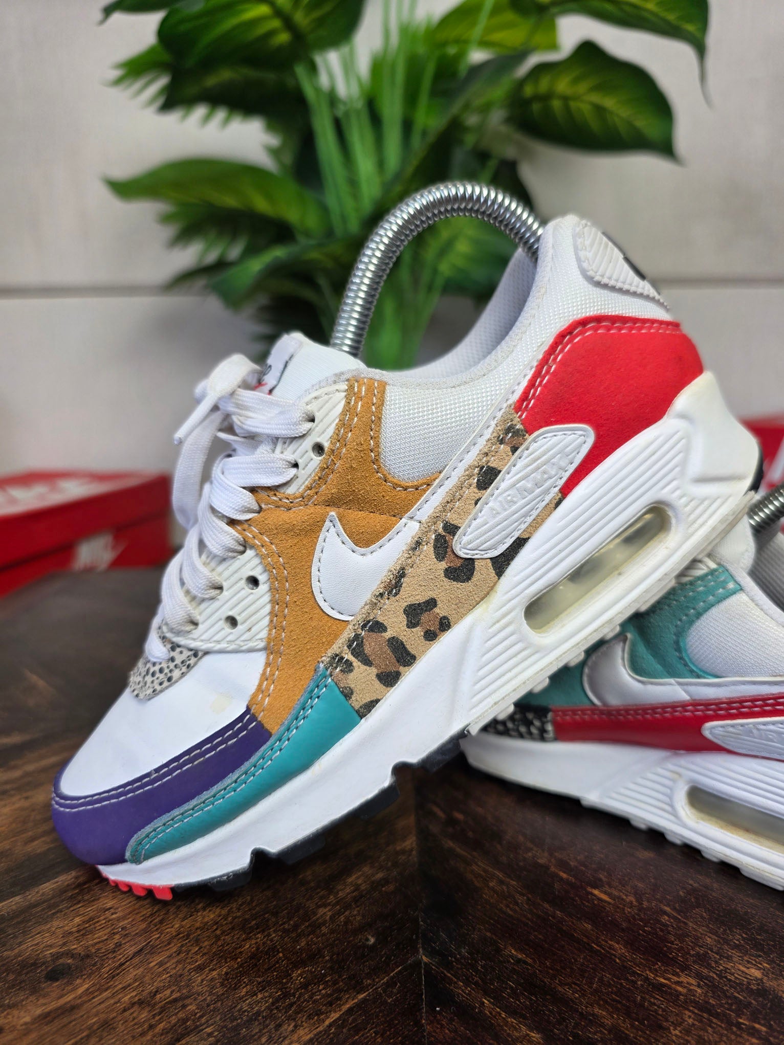 Nike Air Max 90 SE Animal White maat 36,5