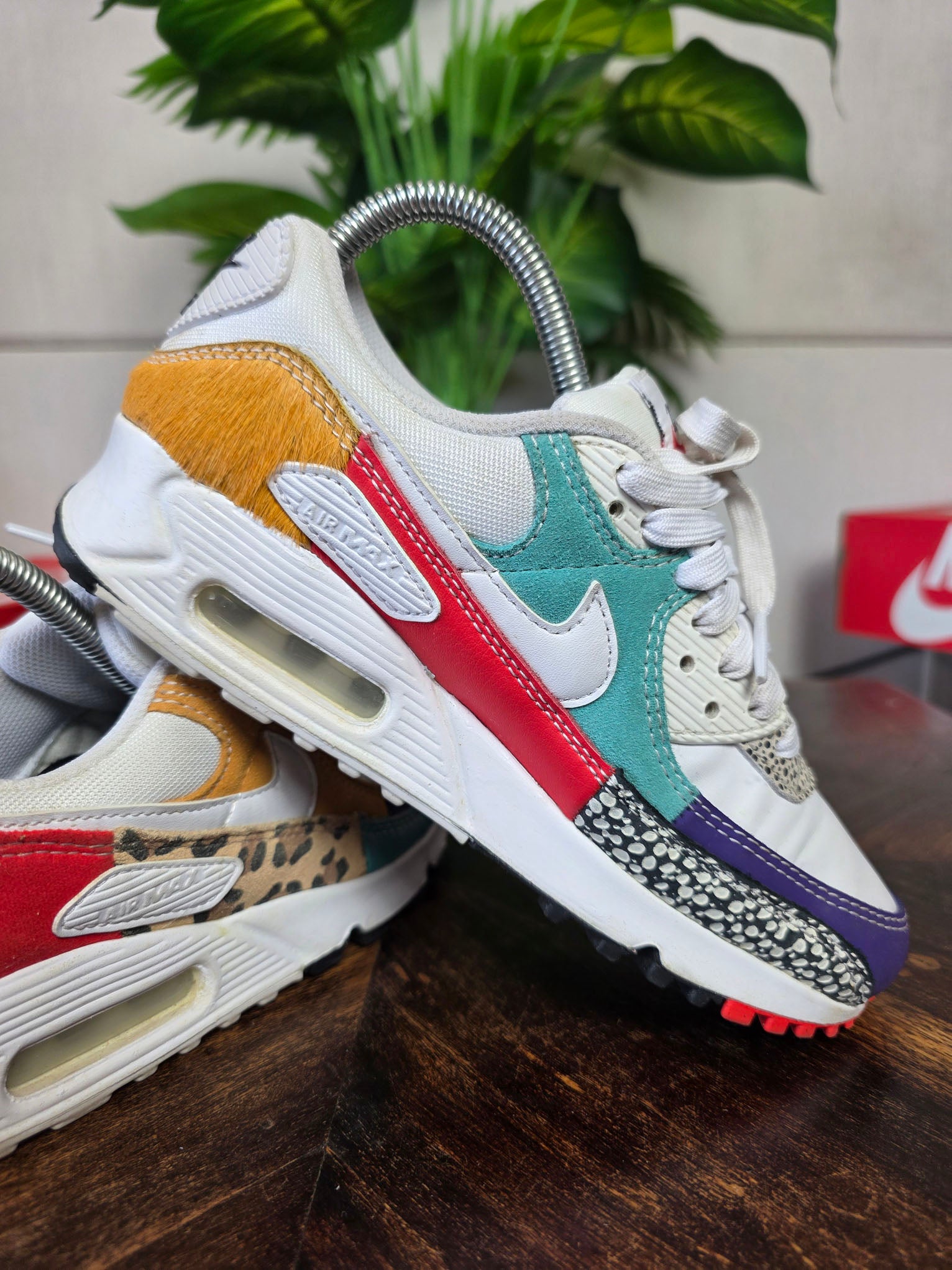 Nike Air Max 90 SE Animal White maat 36,5