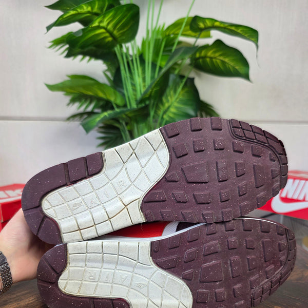Nike Air Max 1 Burgundy Crush maat 44