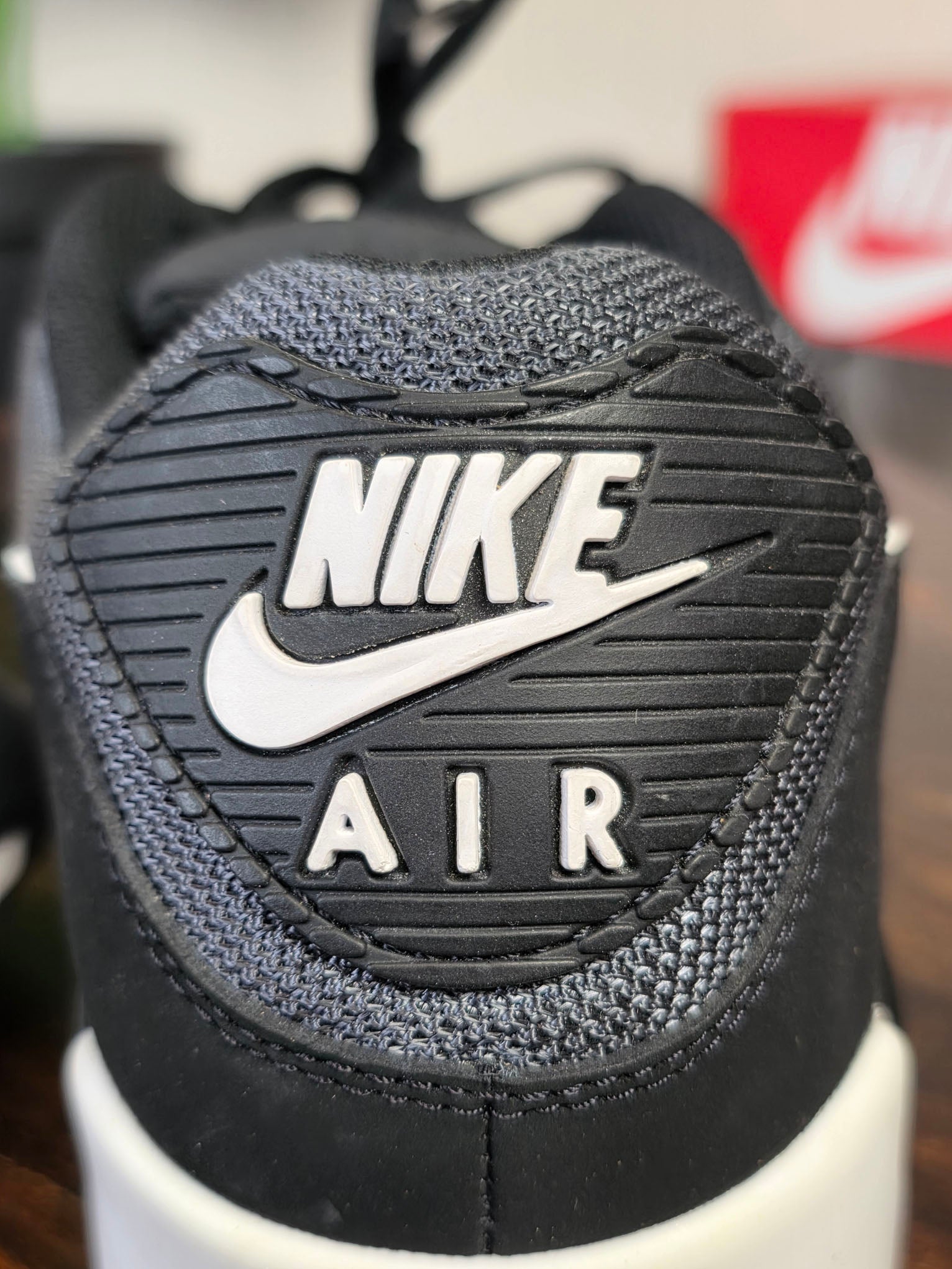 Nike Air Max 90 Essential Black White maat 46