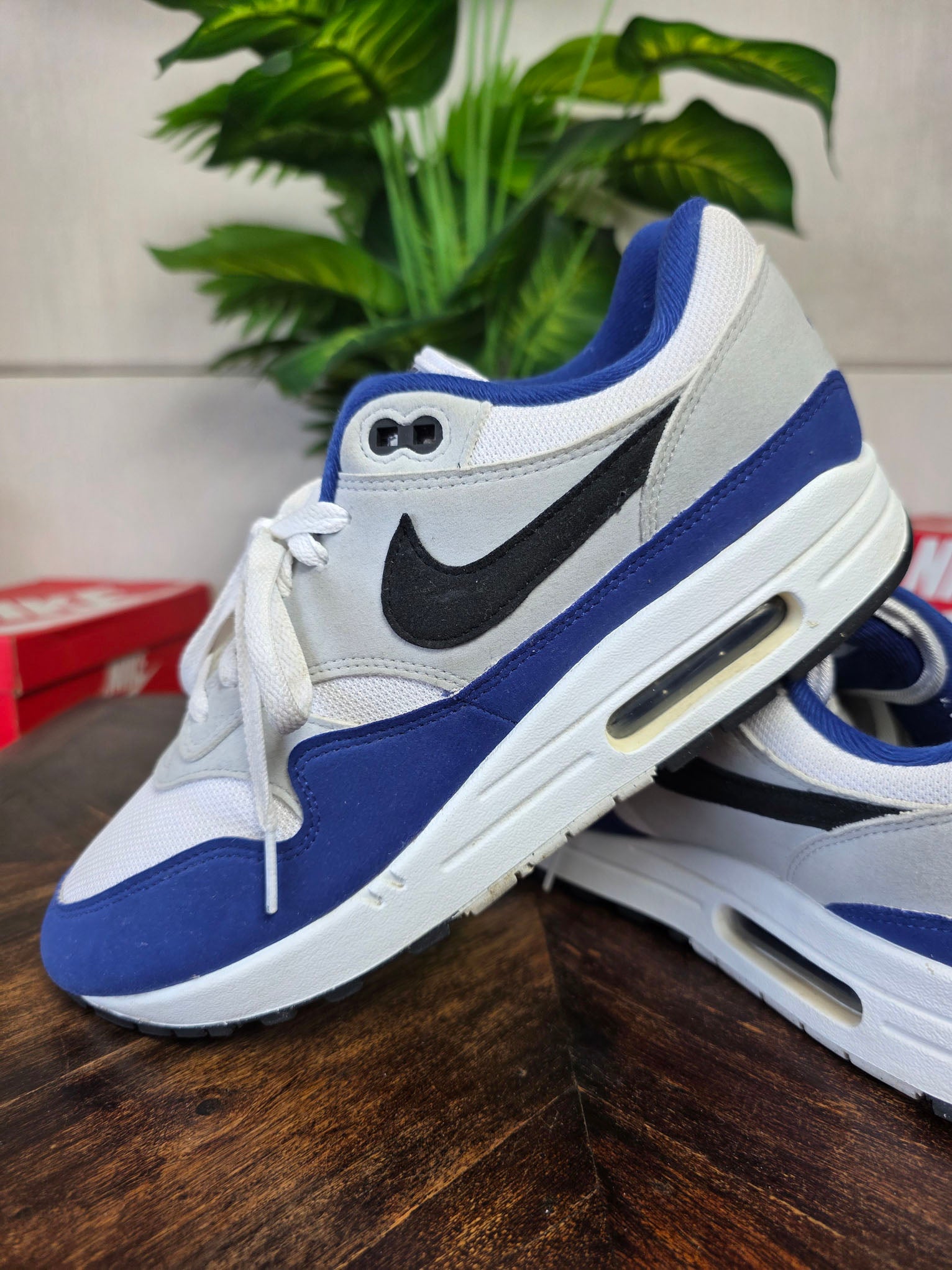 Nike Air Max 1 Deep Royal Blue maat 44