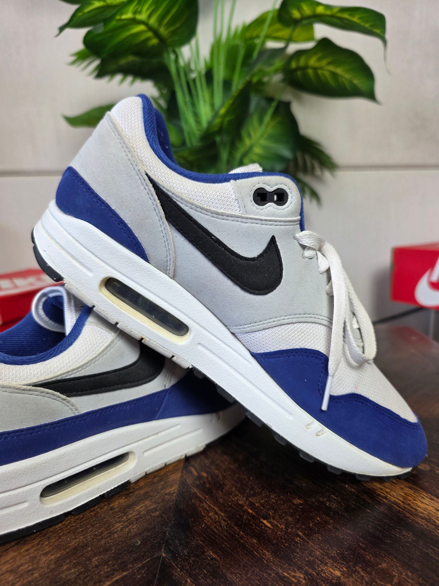 Nike Air Max 1 Deep Royal Blue maat 44