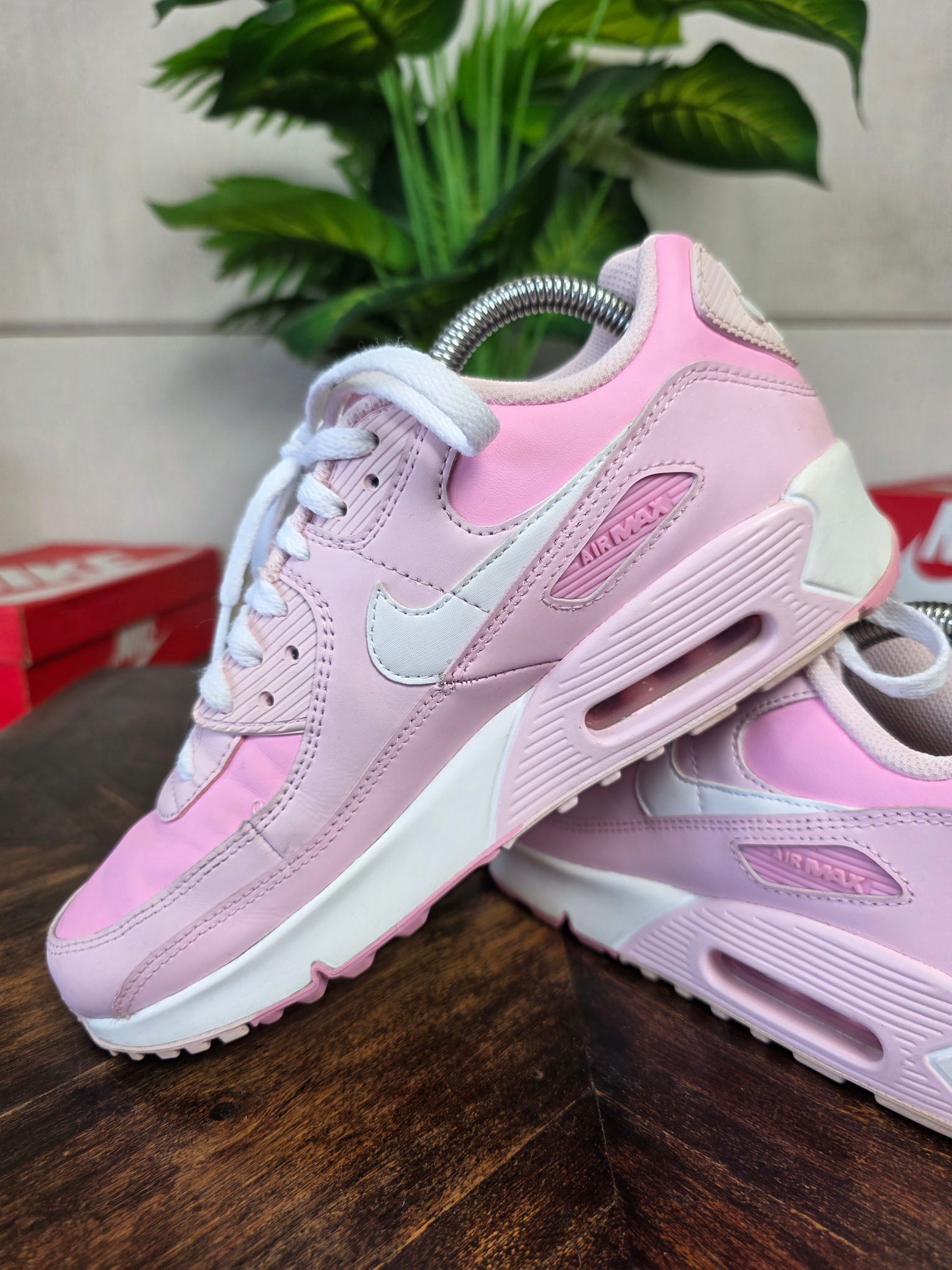 Nike Air Max 90 GS Pink Foam maat 39