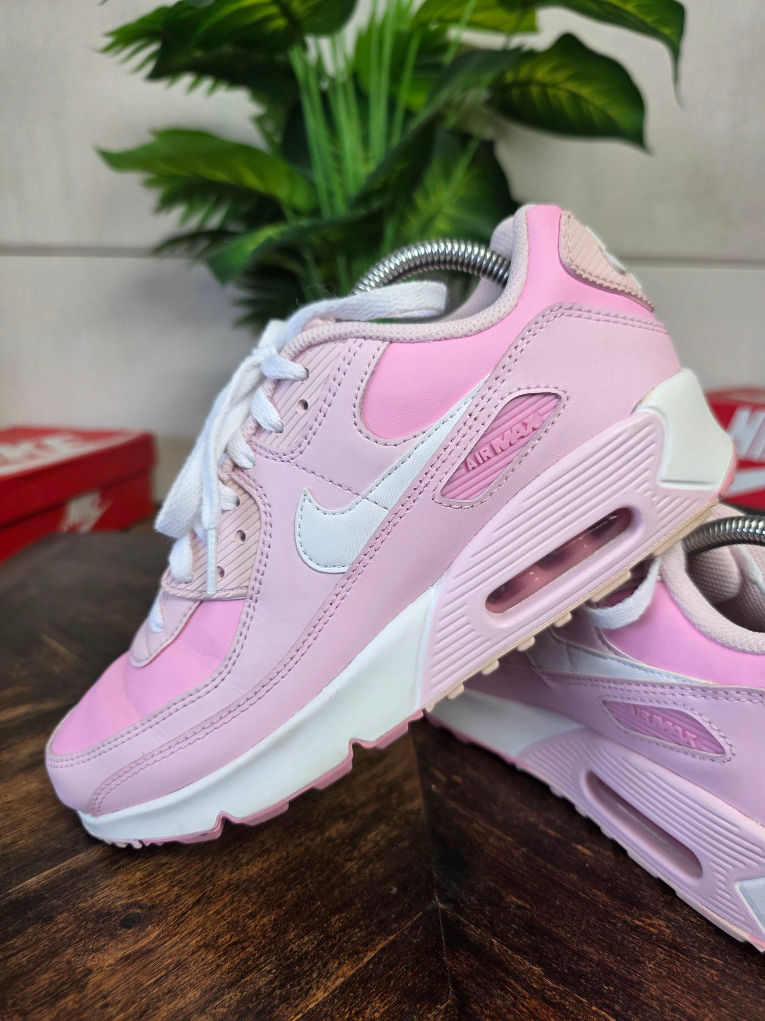 Nike Air Max 90 GS Pink Foam maat 39