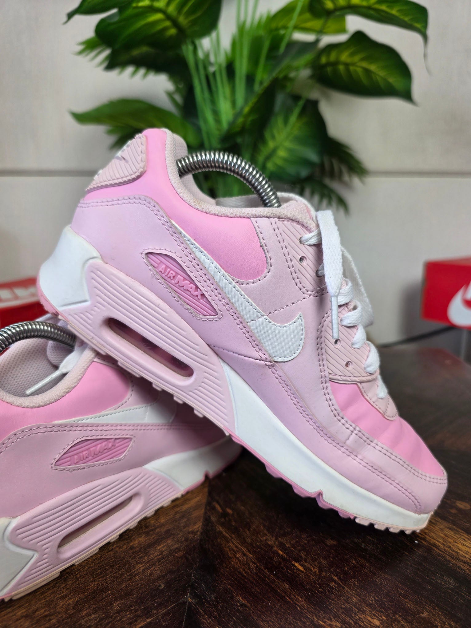 Nike Air Max 90 GS Pink Foam maat 39