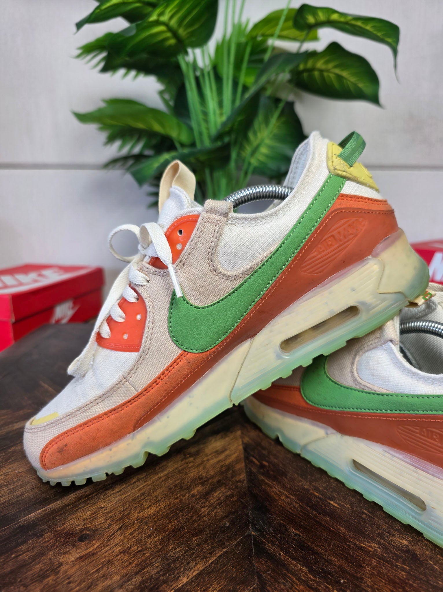 Nike Air Max 90 Terrascape Tan Orange Green maat 44,5