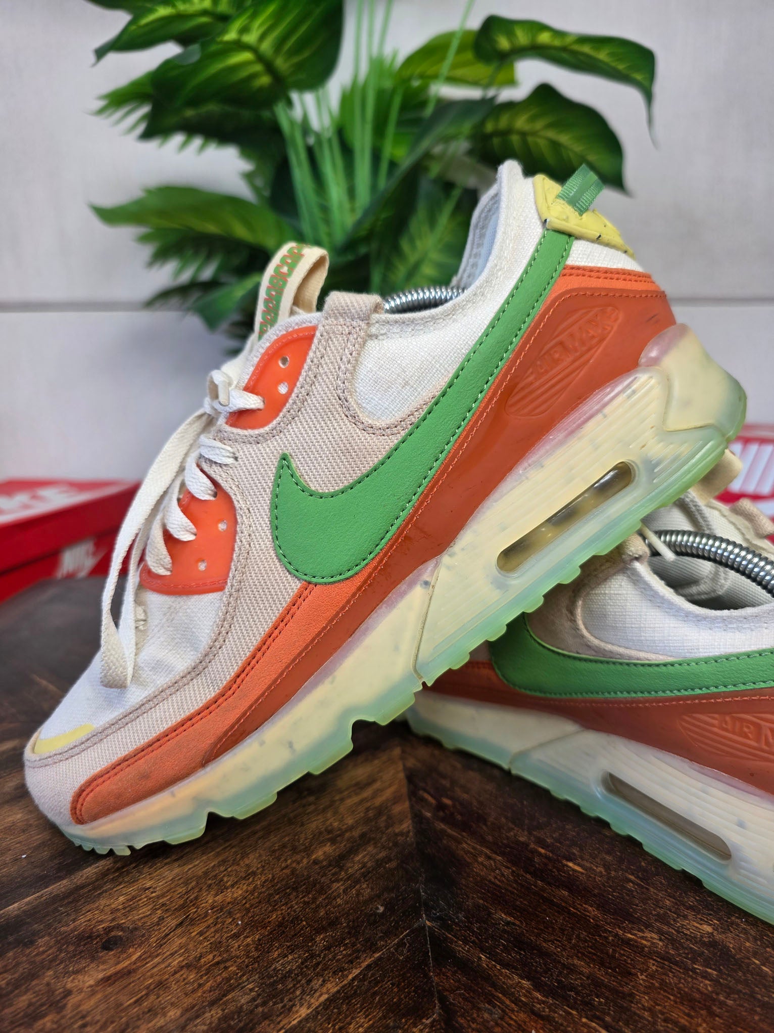 Nike Air Max 90 Terrascape Tan Orange Green maat 44,5