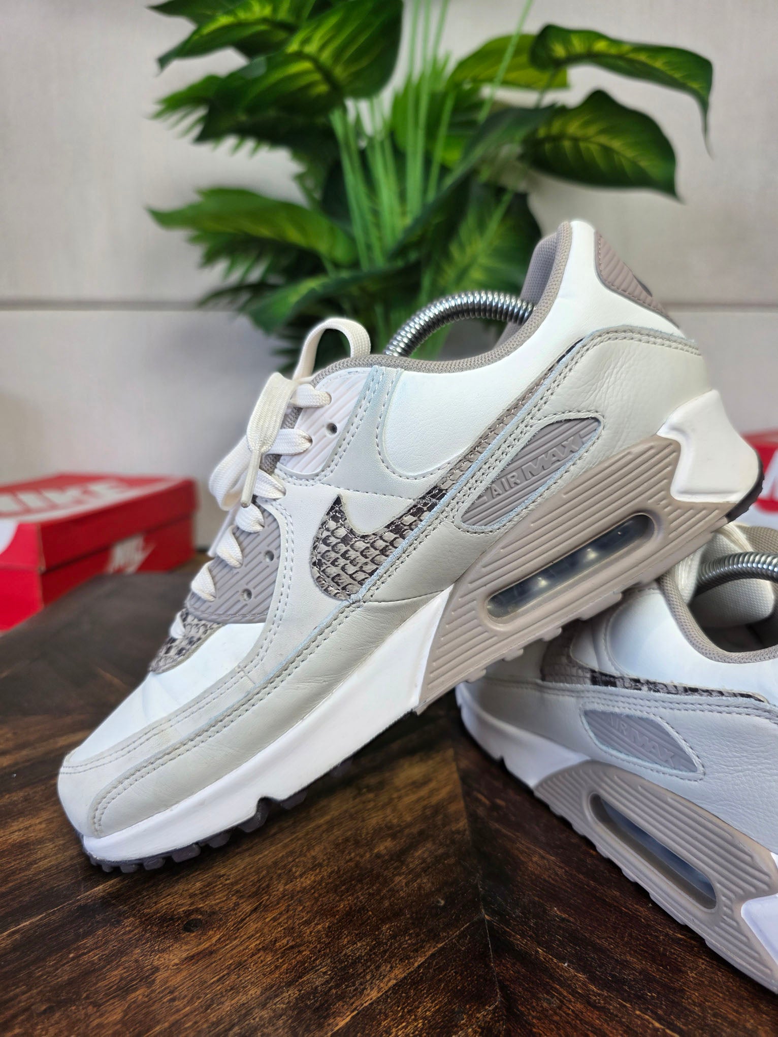 Nike Air Max 90 Light Pink Snakeskin maat 42,5