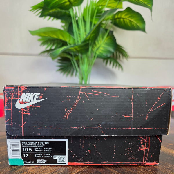 Nike Air Max 1 '86 OG Big Bubble Black Denim maat 44,5