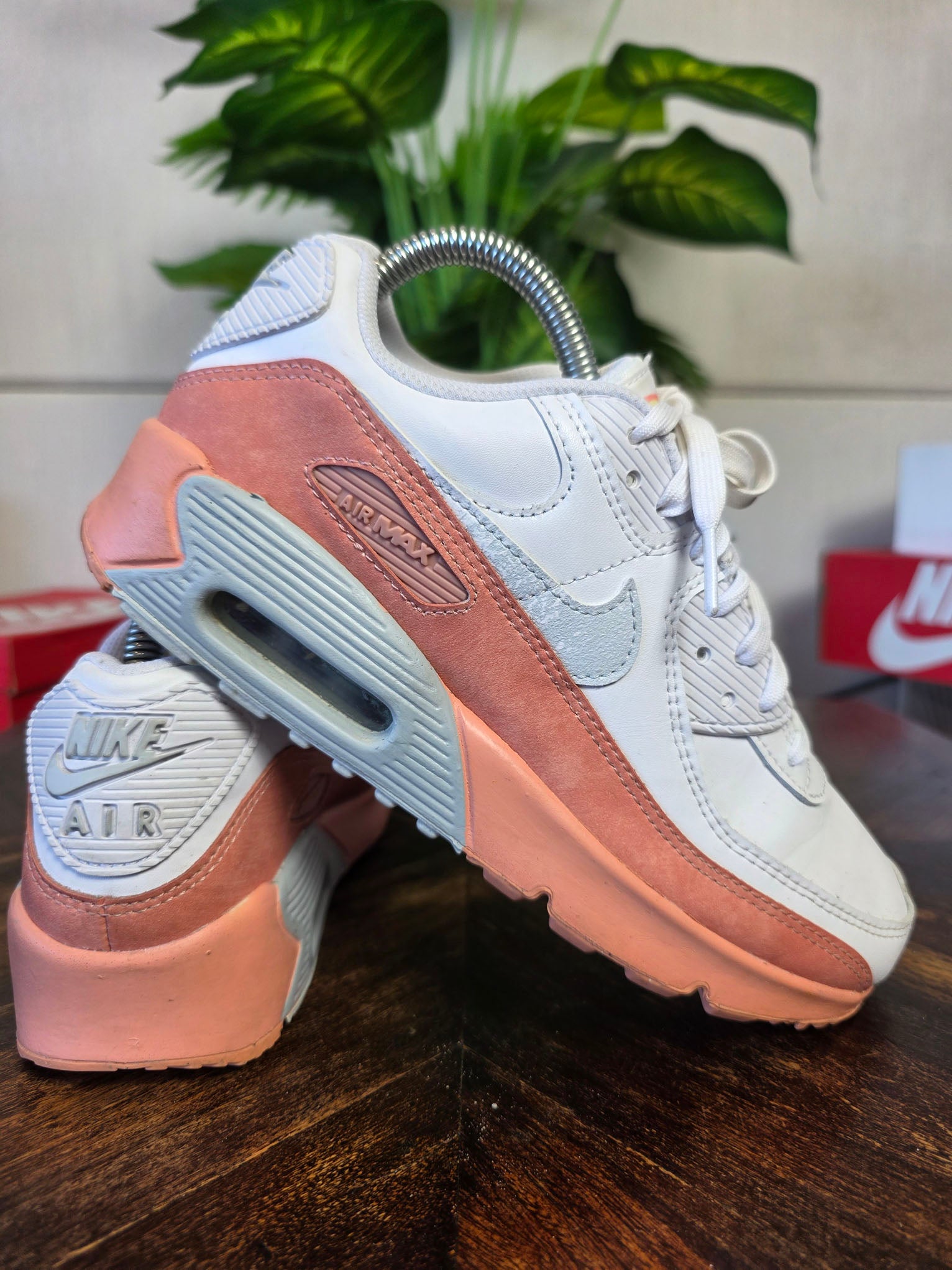 Nike Air Max 90 LTR Rainbow Salmon maat 38
