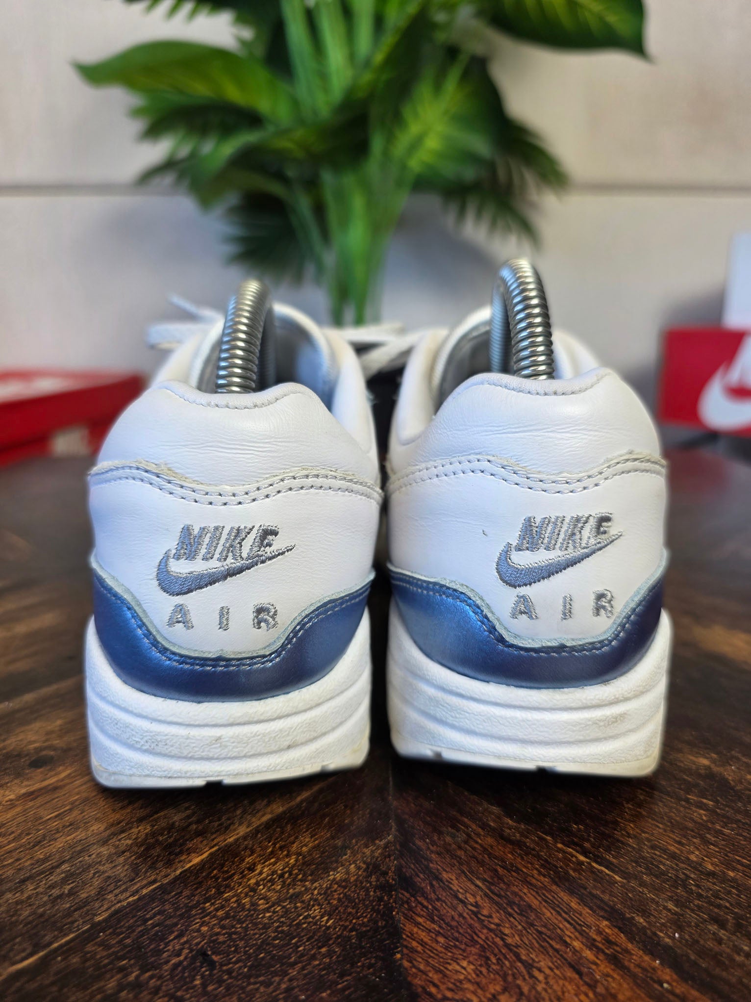 Nike Air Max 1 Metallic Blue maat 38,5