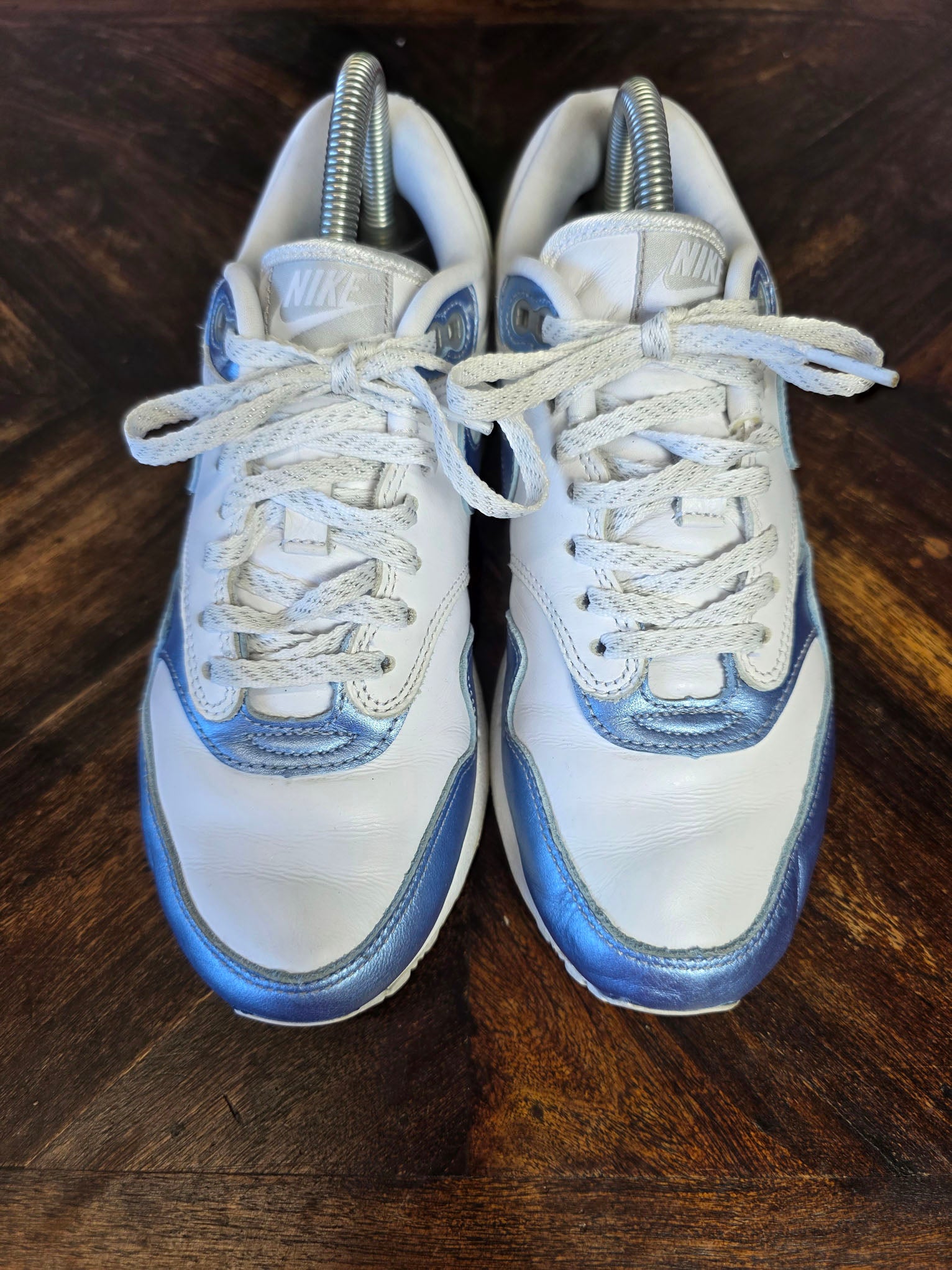 Nike Air Max 1 Metallic Blue maat 38,5