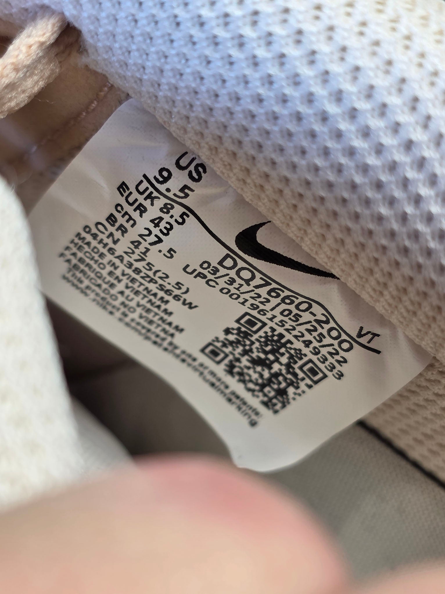 Nike Air Force 1 Low '07 Inspected By Swoosh maat 43