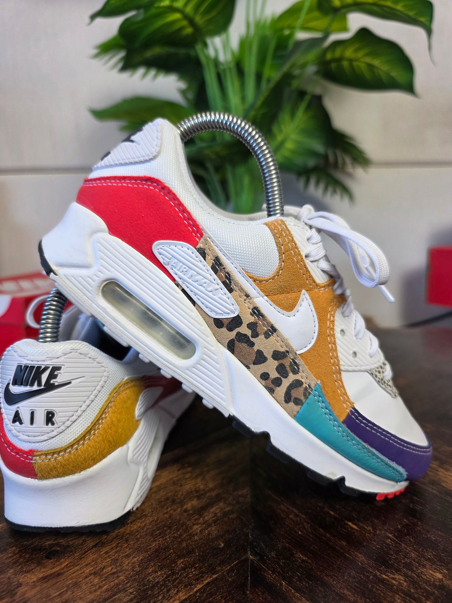 Nike Air Max 90 SE Animal White maat 38