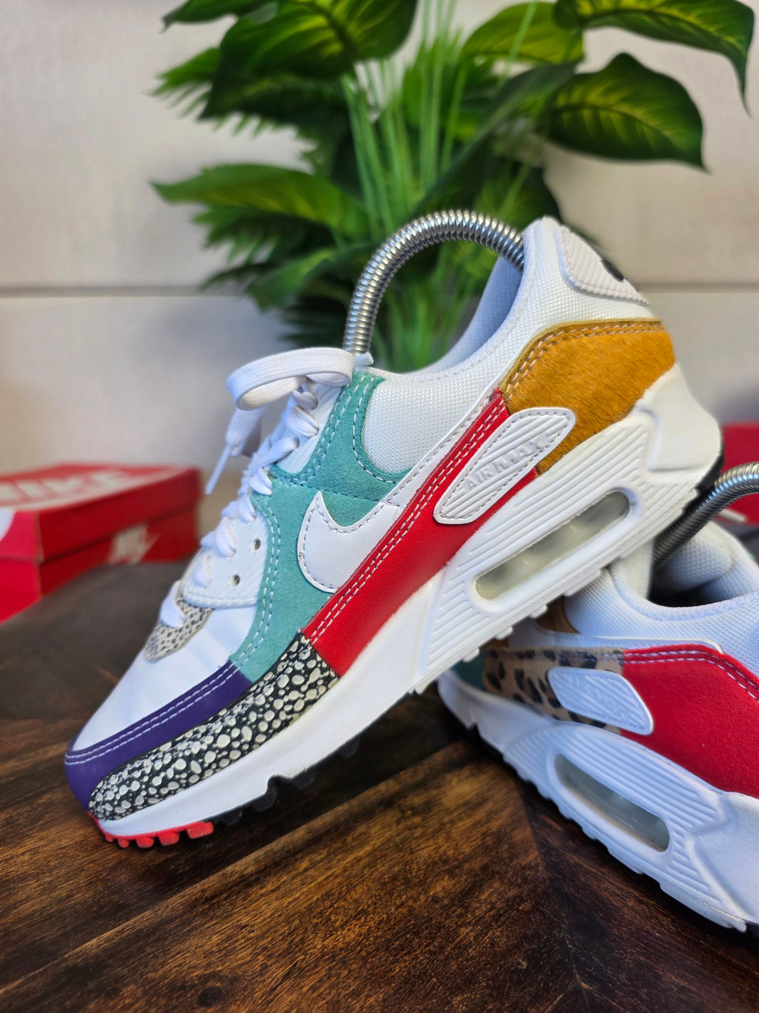 Nike Air Max 90 SE Animal White maat 38