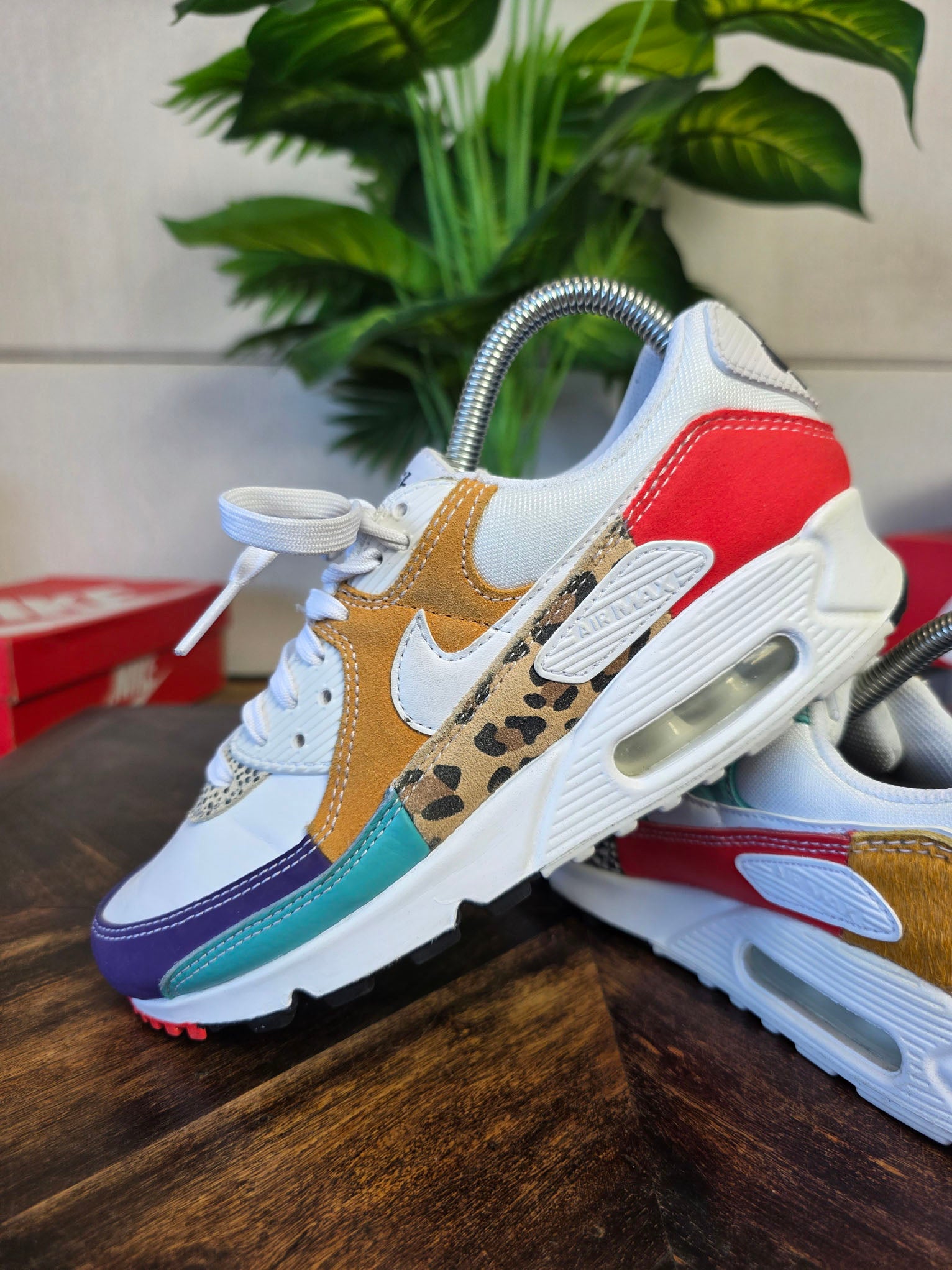 Nike Air Max 90 SE Animal White maat 38