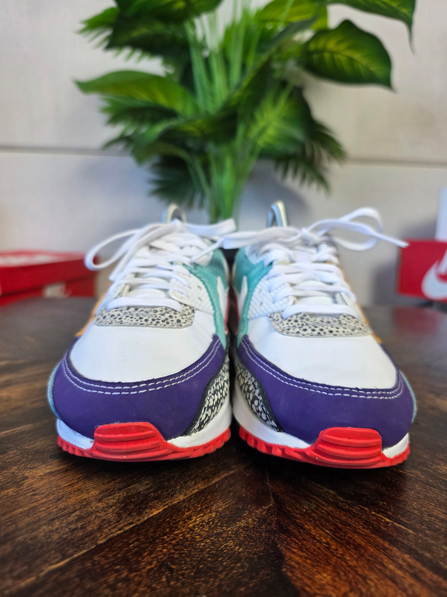 Nike Air Max 90 SE Animal White maat 38