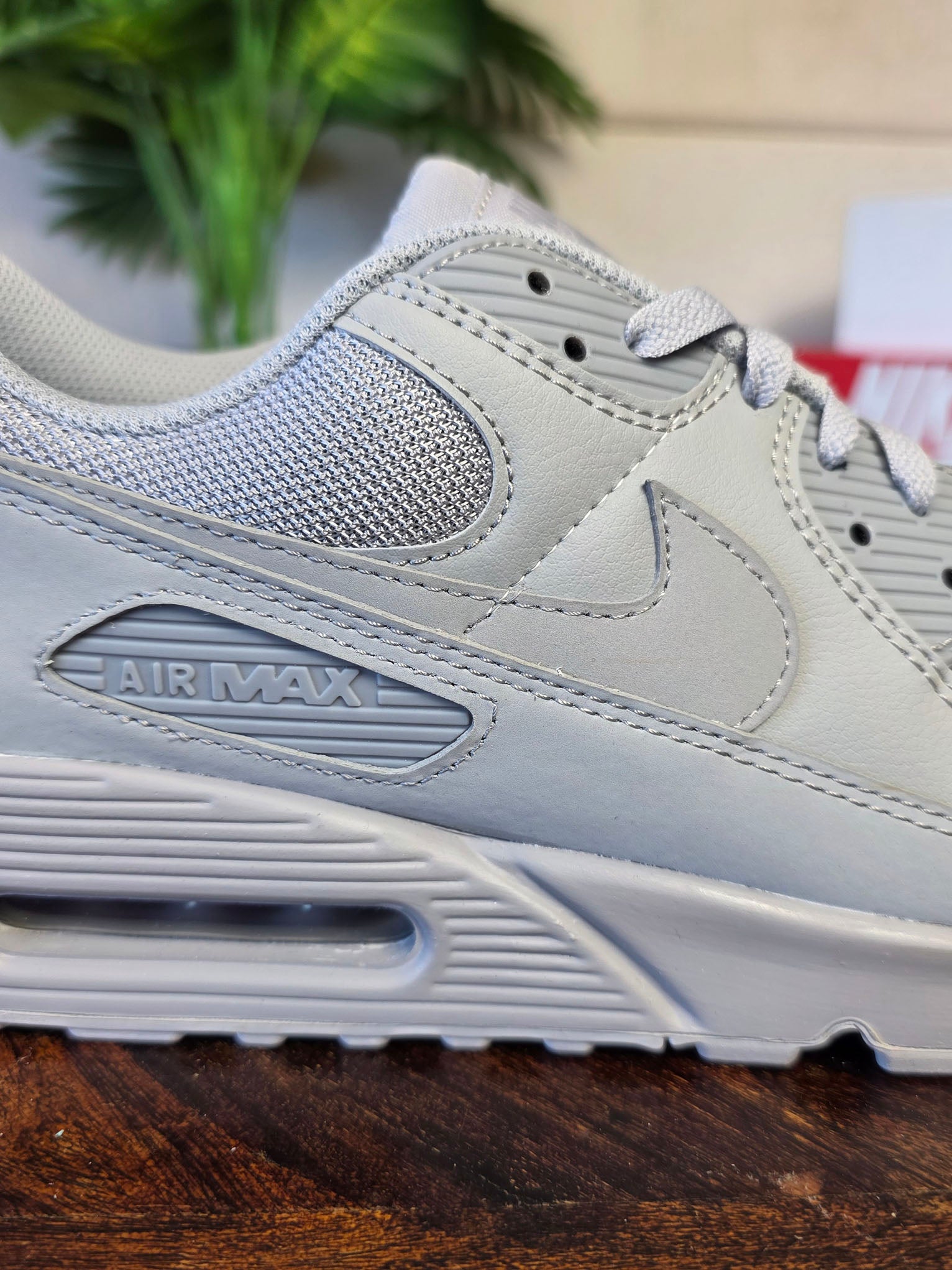 Nike Air Max 90 Recraft Wolf Grey maat 49,5