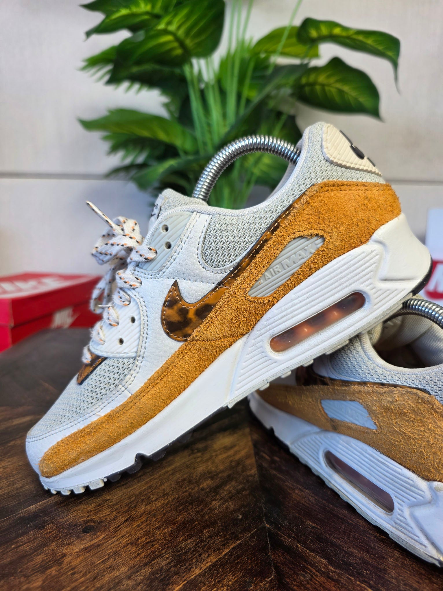 Nike Air Max 90 Leopard Tortoise Shell maat 41