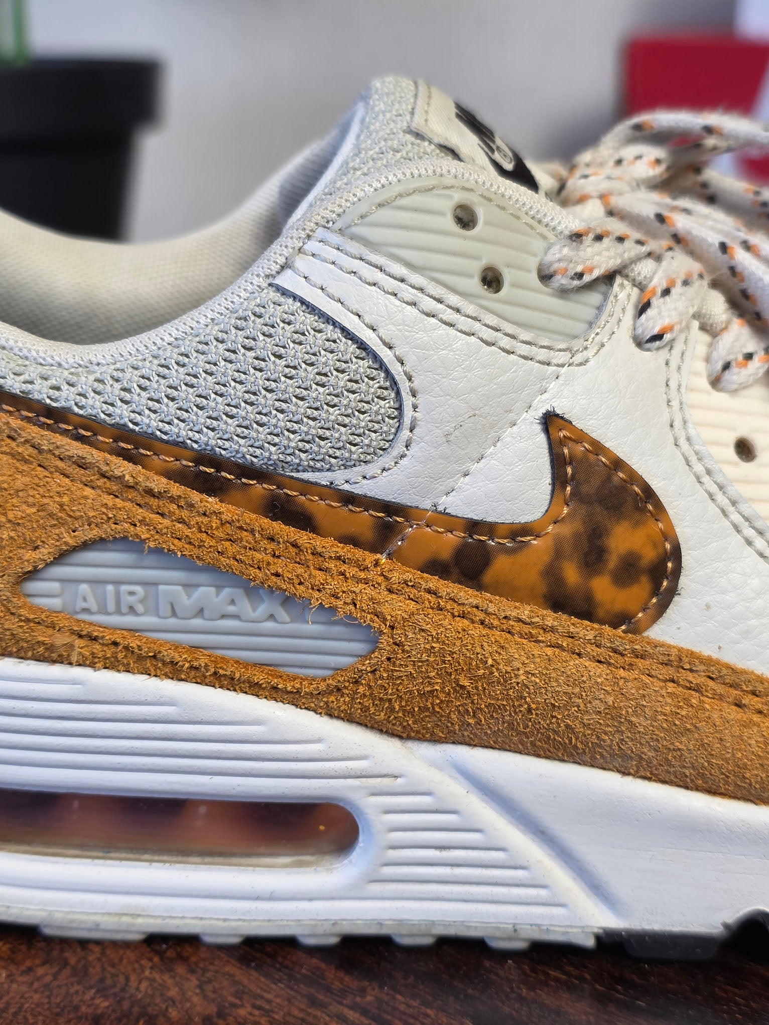 Nike Air Max 90 Leopard Tortoise Shell maat 41