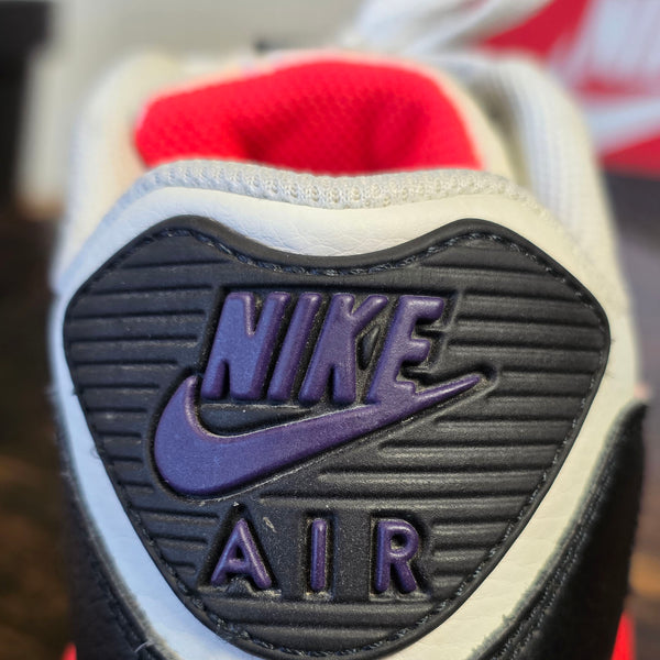 Nike Air Max 90 LTR White Crimson maat 36