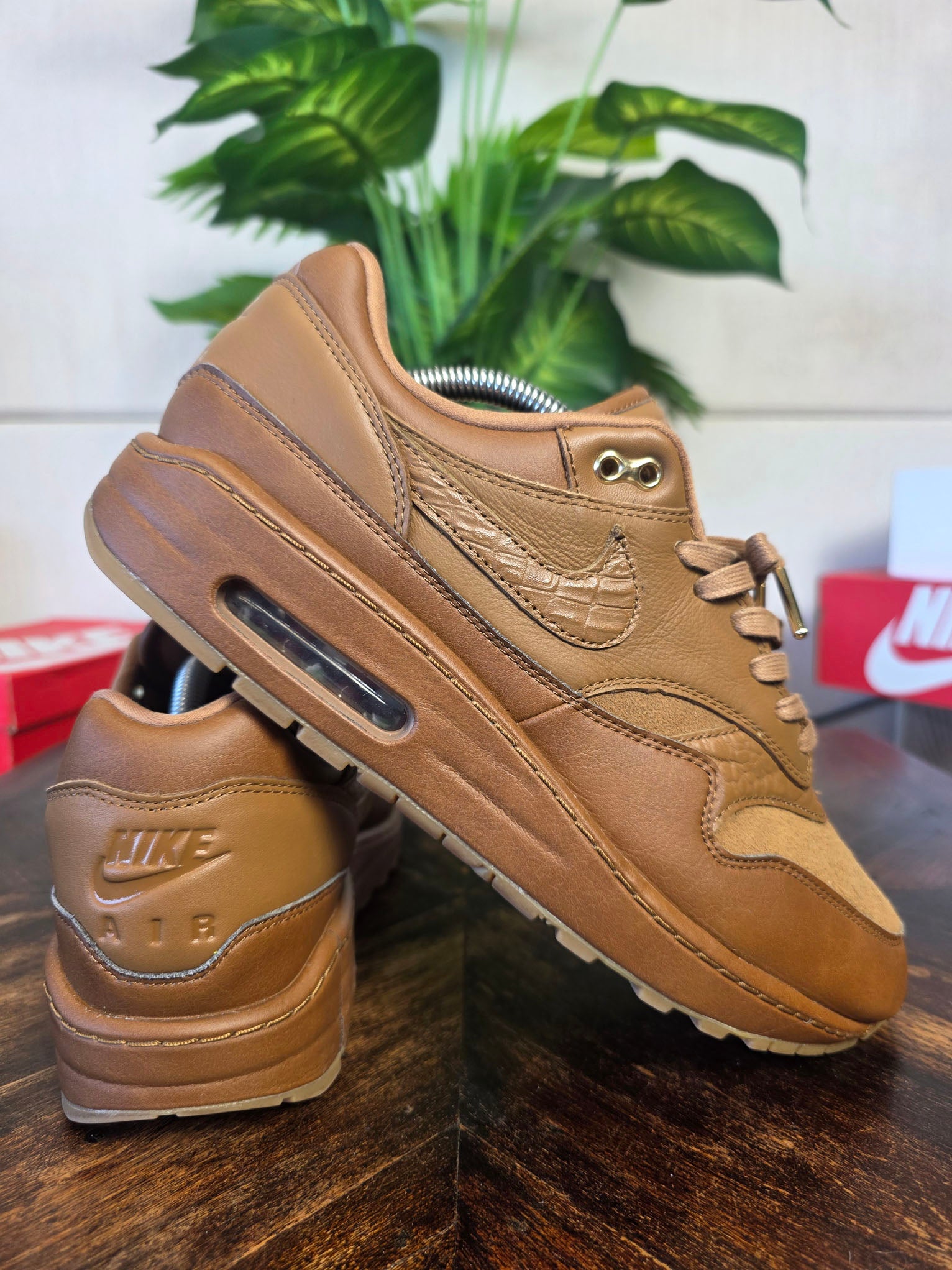 Nike Air Max 1 Ale Brown maat 43