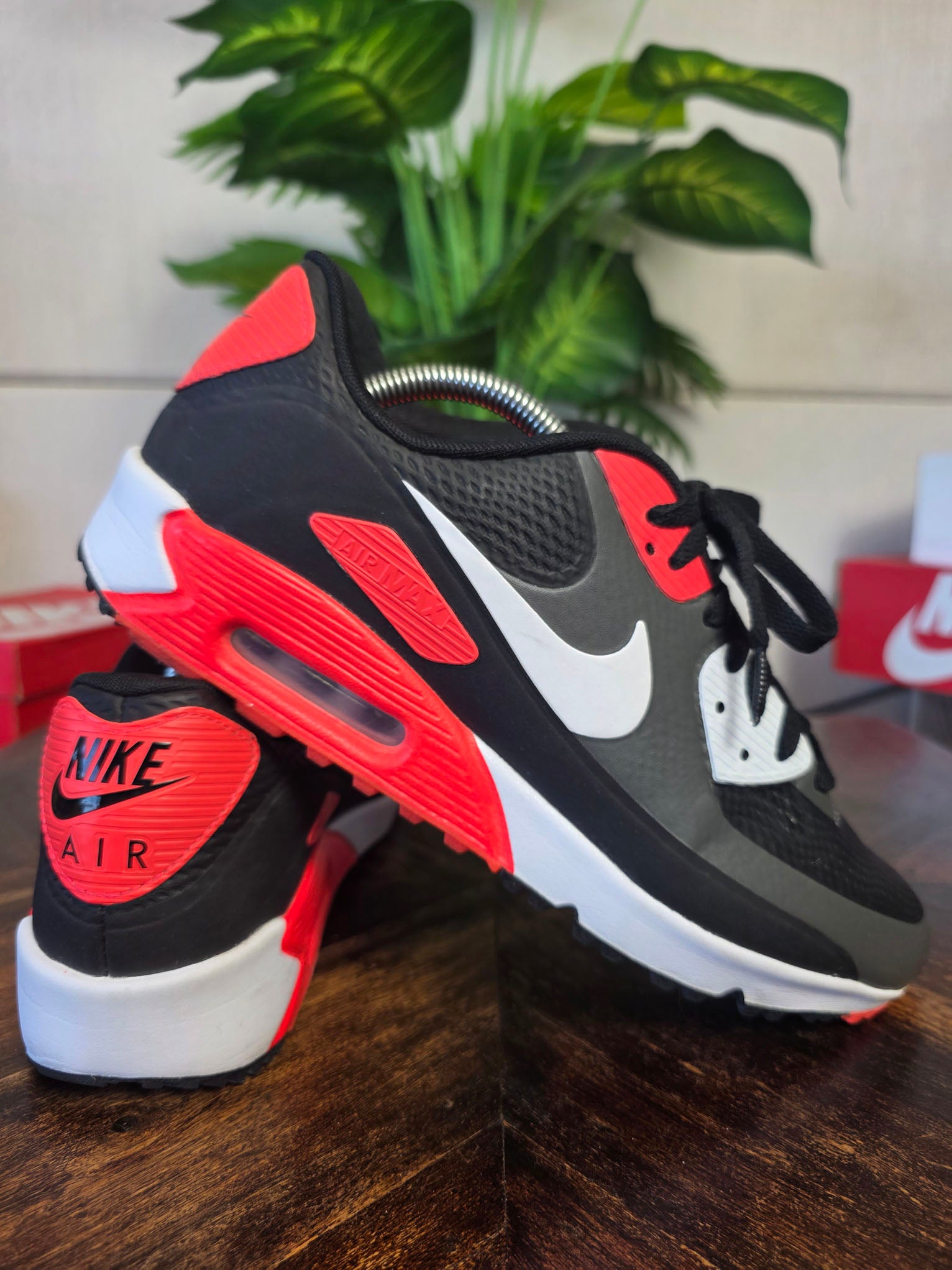 Nike Air Max 90 Golf Iron Grey Infra Red 23 maat 44,5