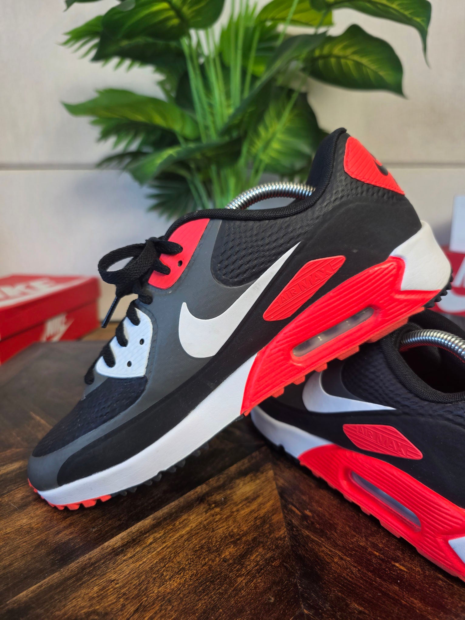 Nike Air Max 90 Golf Iron Grey Infra Red 23 maat 44,5