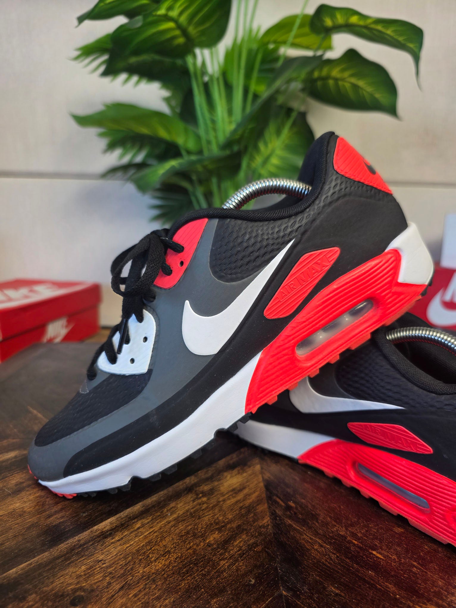 Nike Air Max 90 Golf Iron Grey Infra Red 23 maat 44,5