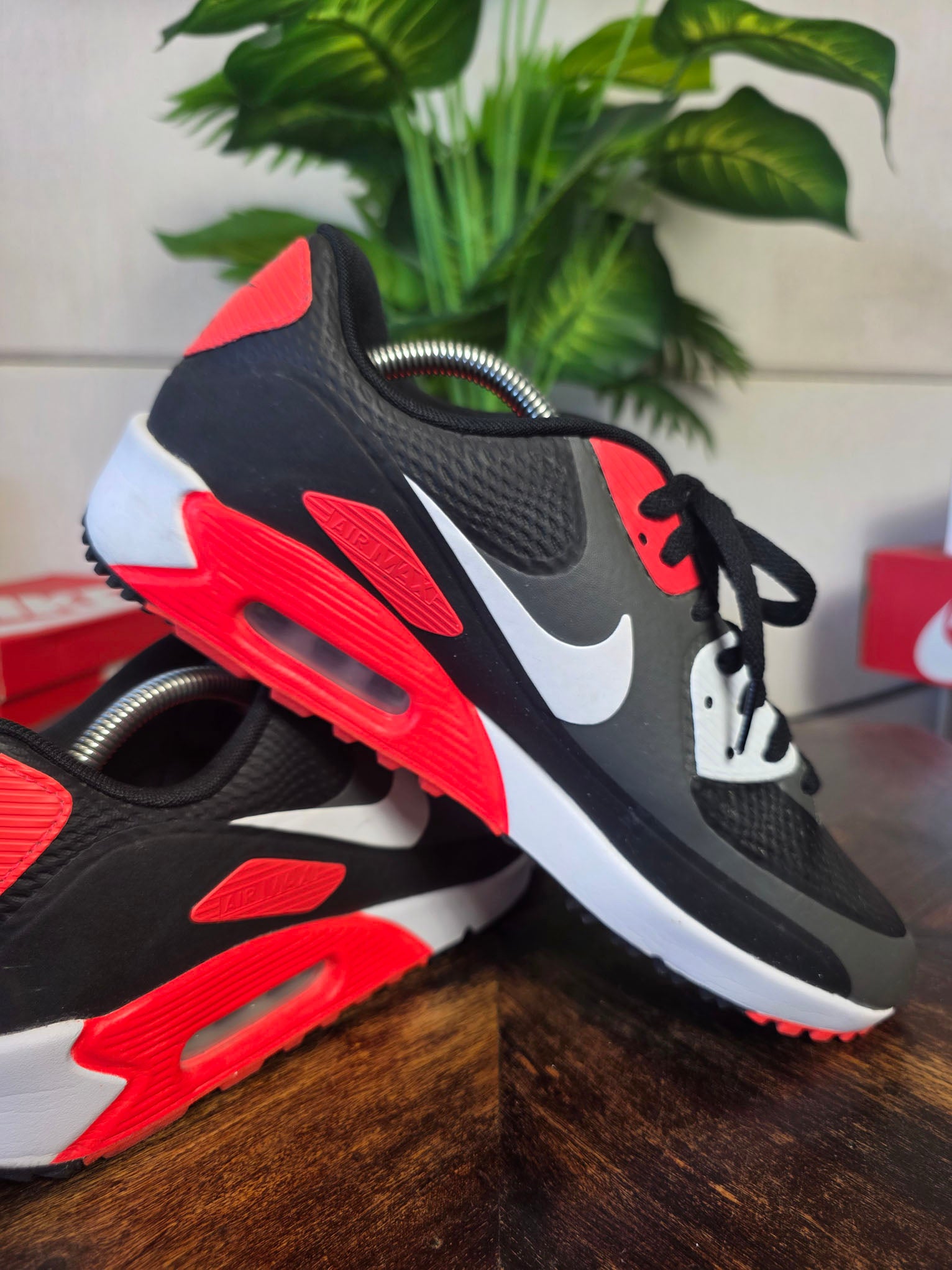 Nike Air Max 90 Golf Iron Grey Infra Red 23 maat 44,5