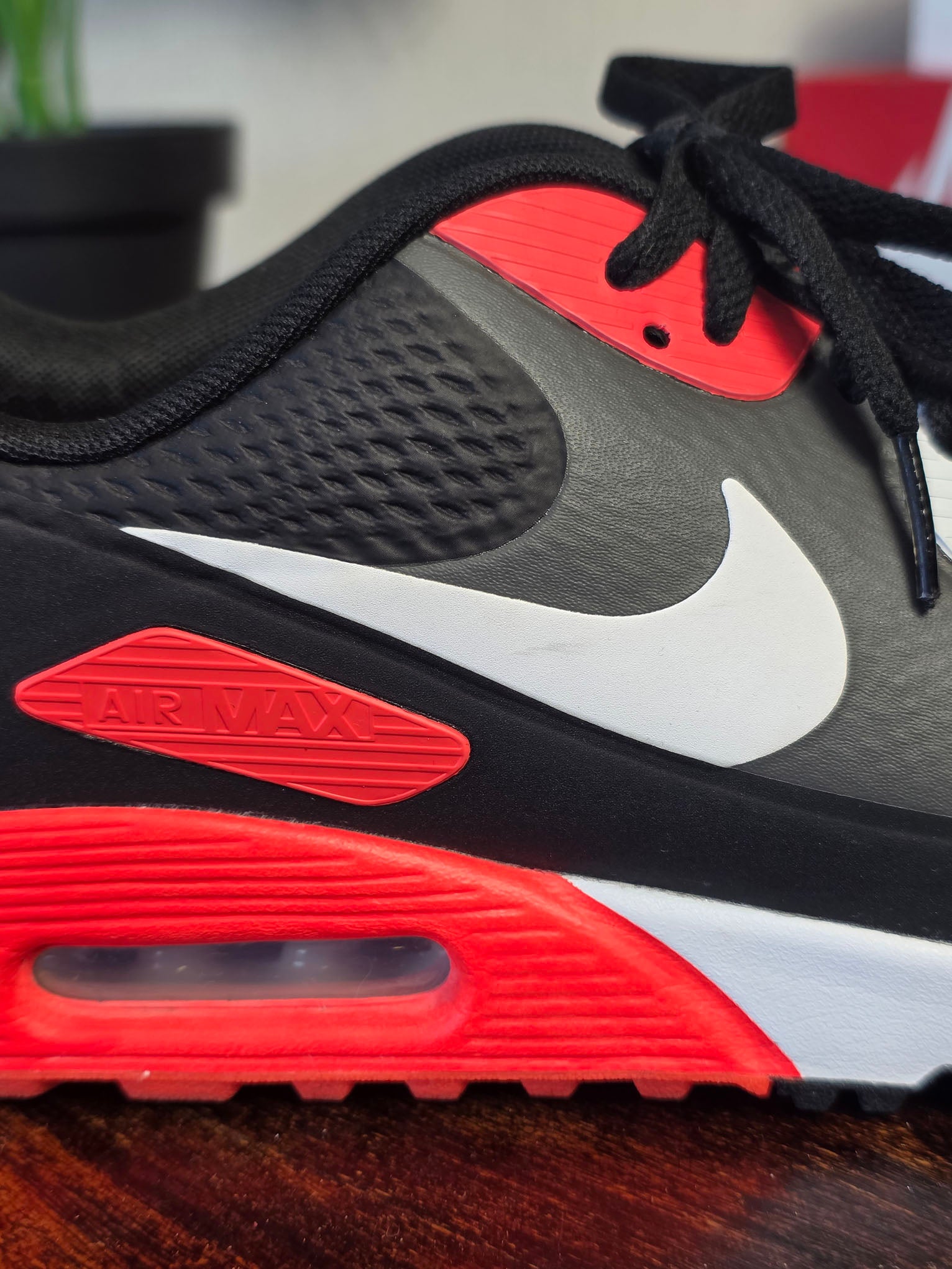 Nike Air Max 90 Golf Iron Grey Infra Red 23 maat 44,5