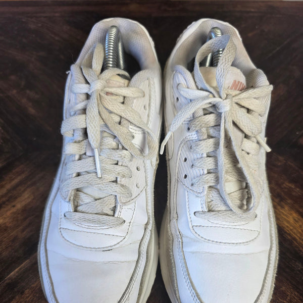 Nike Air Max 90 GS White Metallic Red Bronze maat 40