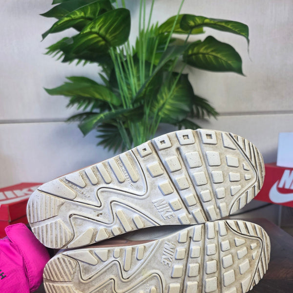Nike Air Max 90 GS White Metallic Red Bronze maat 40