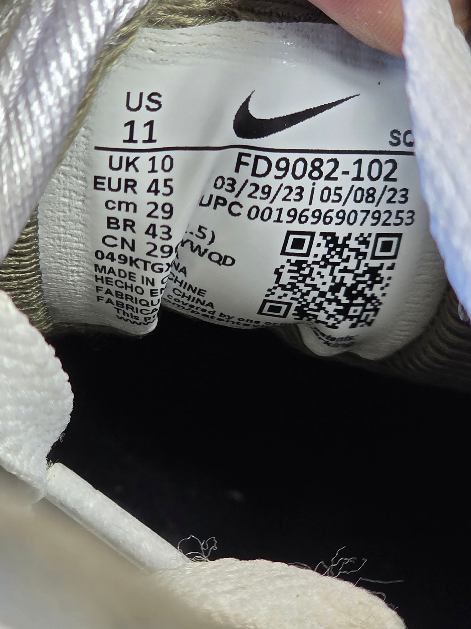 Nike Air Max 1 Medium Olive maat 45