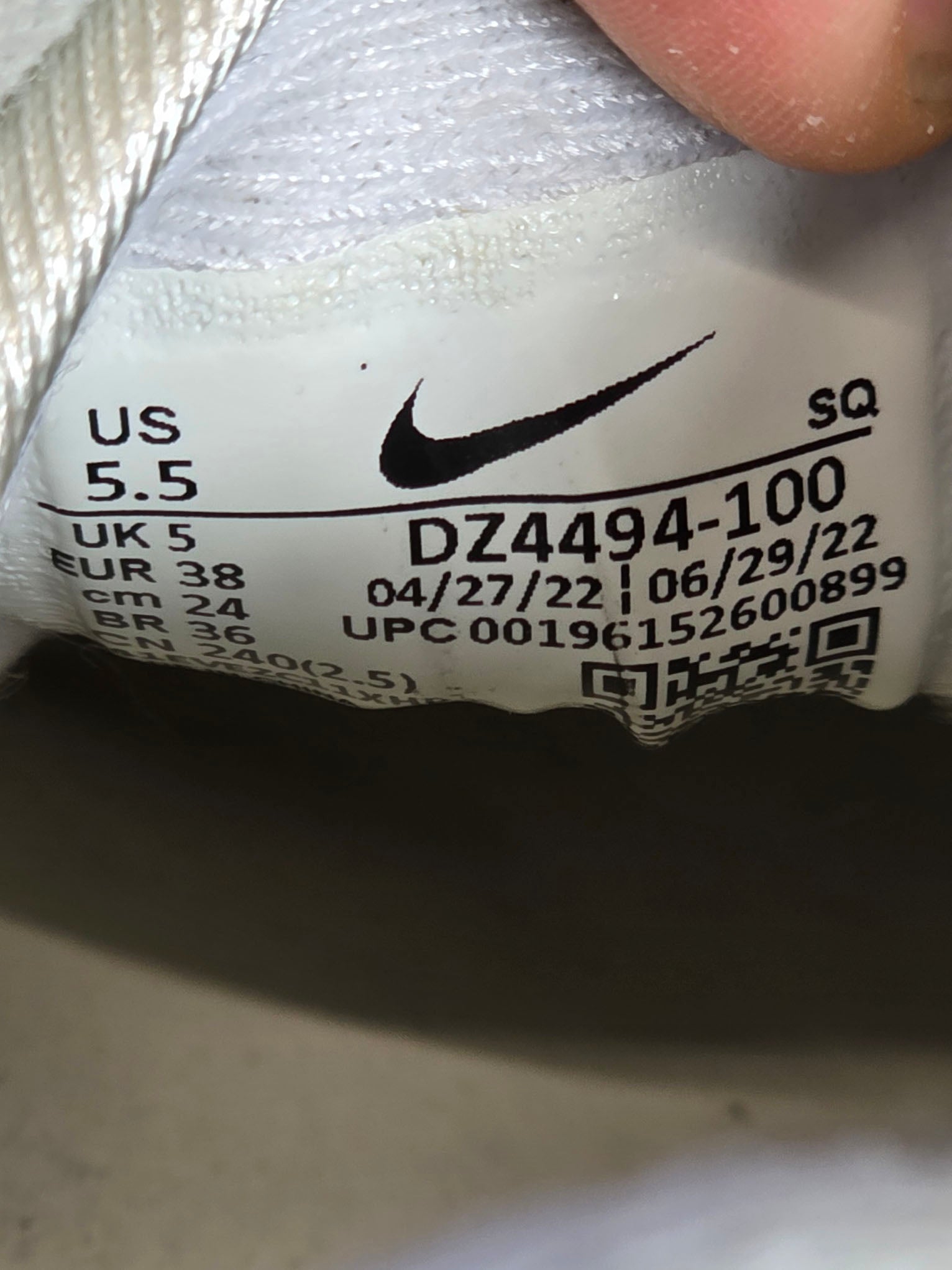 Nike Air Max 1 Ironstone maat 38